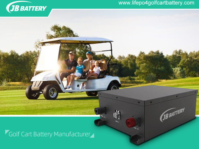 48v 100ah litiumionbatteri for golfbiler