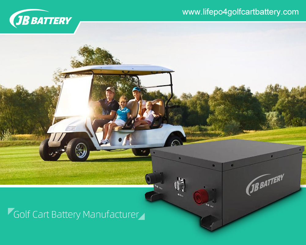 48v 100ah litiumionbatteri til golfbiler