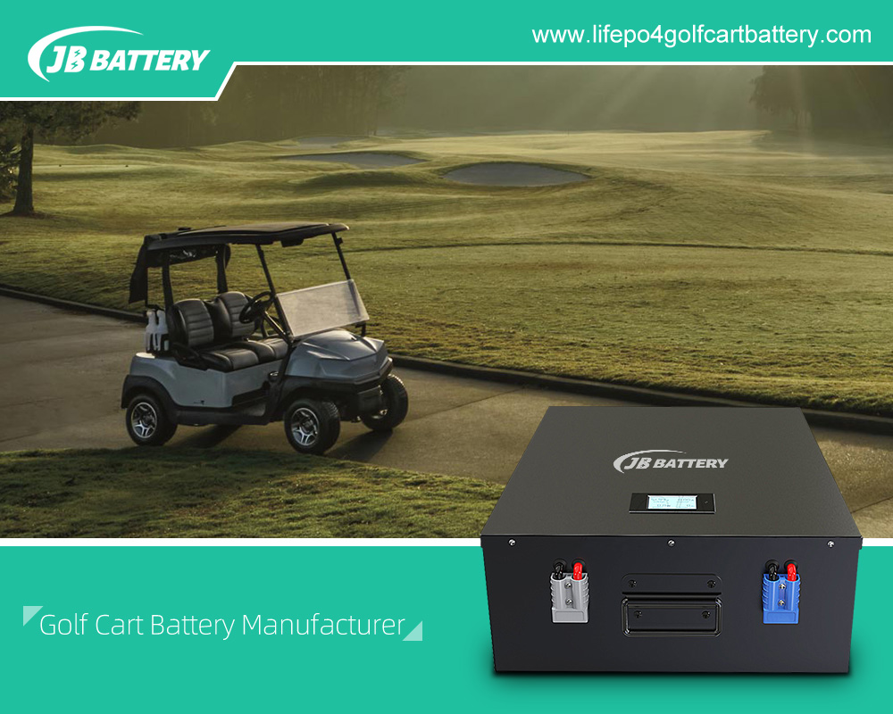 LifePo4 Lithium Ion Golf Cart Batterier Leverandører